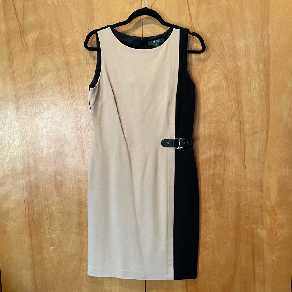 NWT Lauren Ralph Lauren Colorblock Dress‎